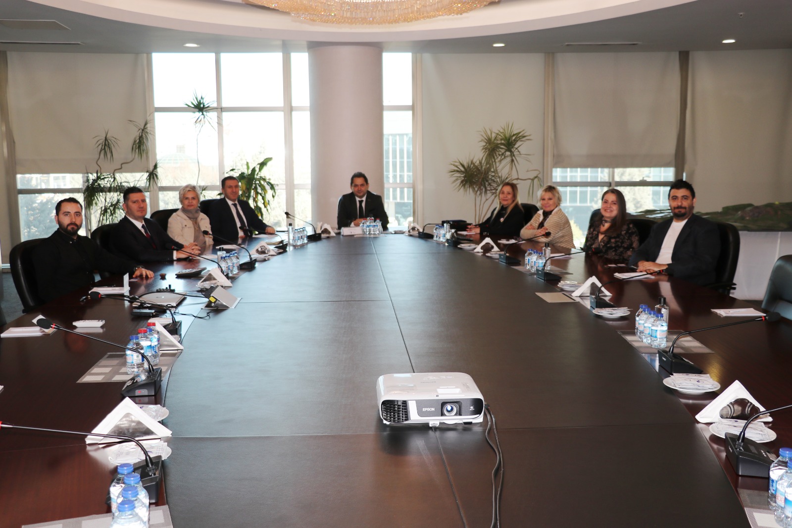 TABİD Yönetim Kurulu’ndan ASO Sincan 1. Organize Sanayi Bölgesi Başkanı Serdar TÜTEK’e Hayırlı Olsun Ziyareti